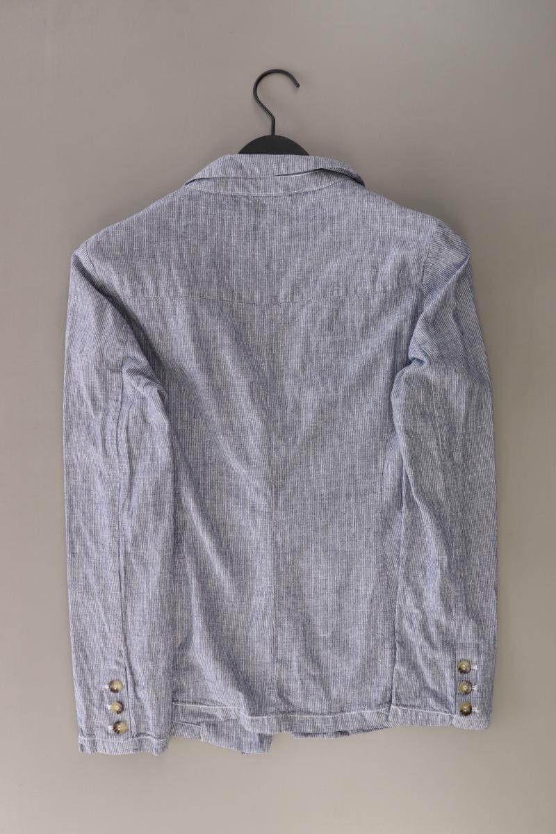 s.Oliver Blazer mit Leinen Gr. 40 gestreift blau