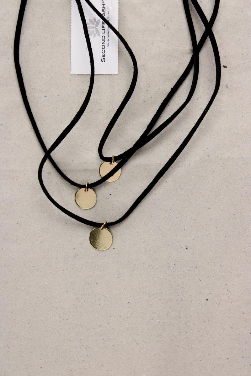 MeLady Halskette neu mit Etikett schwarz