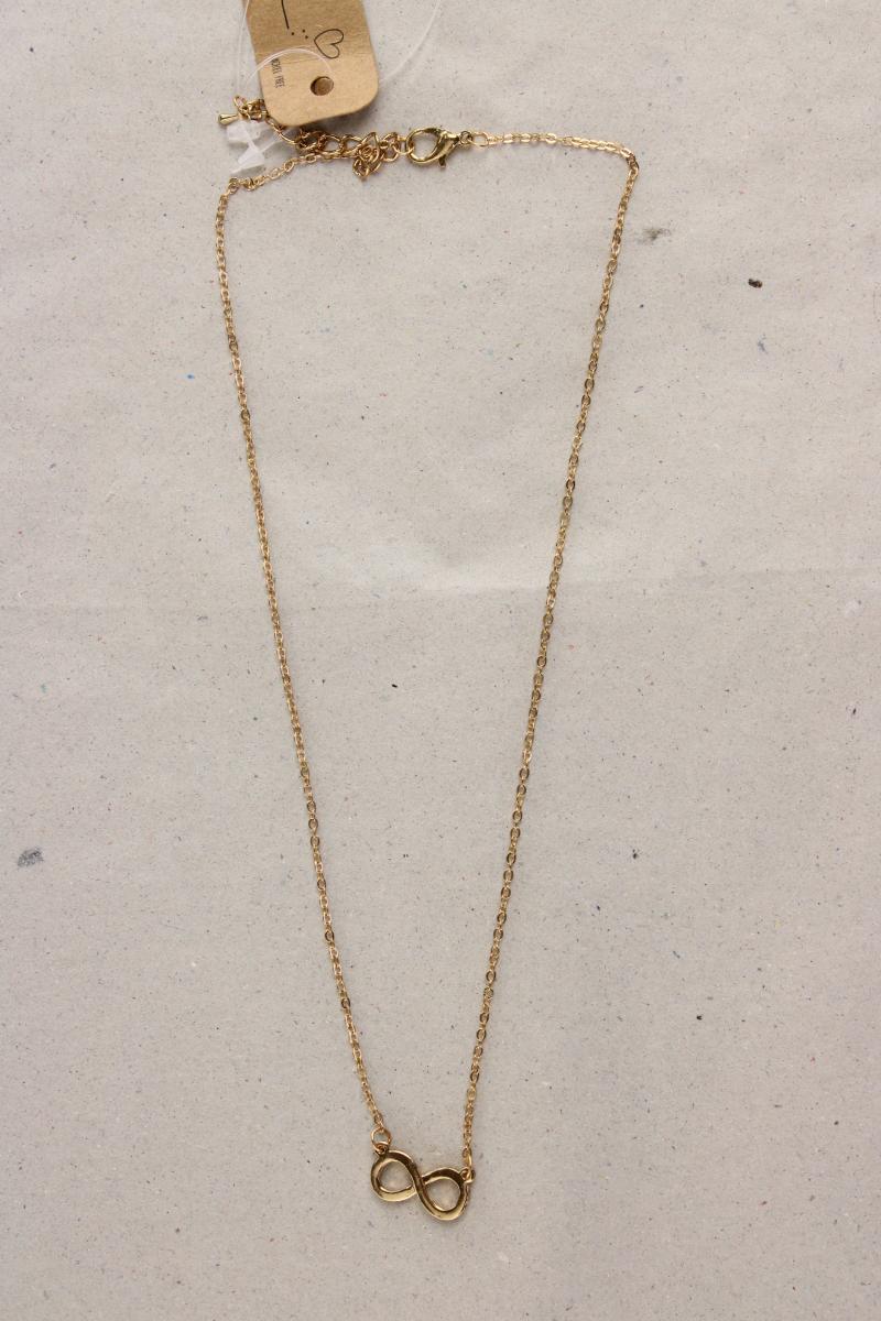 MeLady Kette mit Unendlichkeitszeichen neu mit Etikett gold