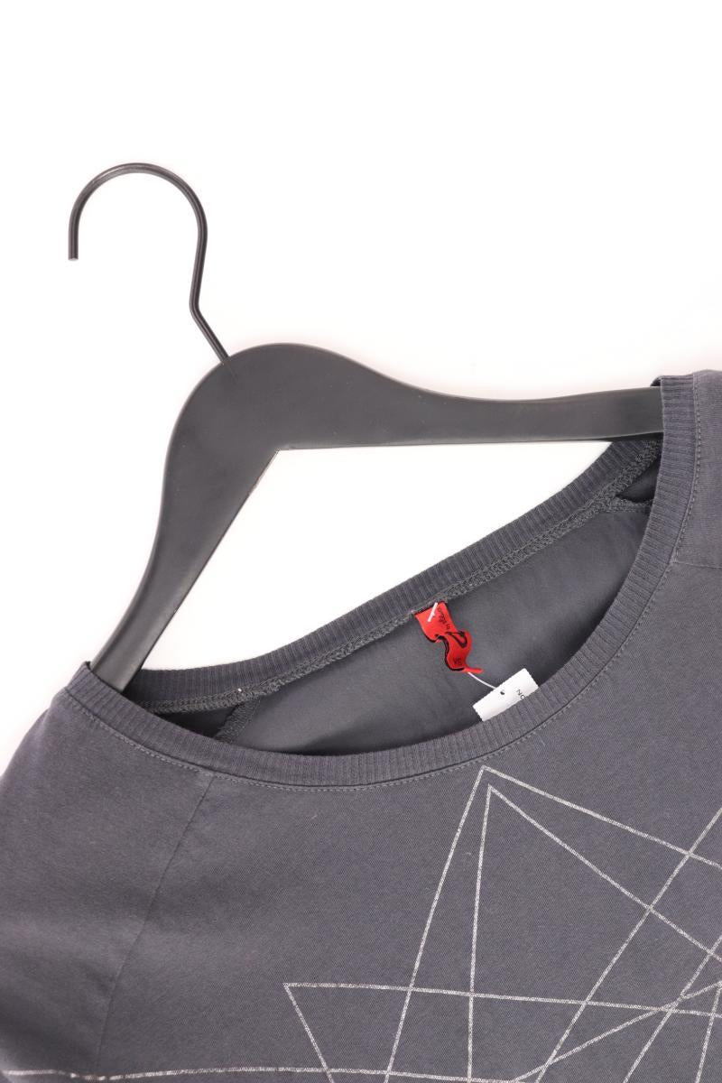 QS by s.Oliver Longsleeve-Shirt Gr. XS Langarm grau aus Viskose