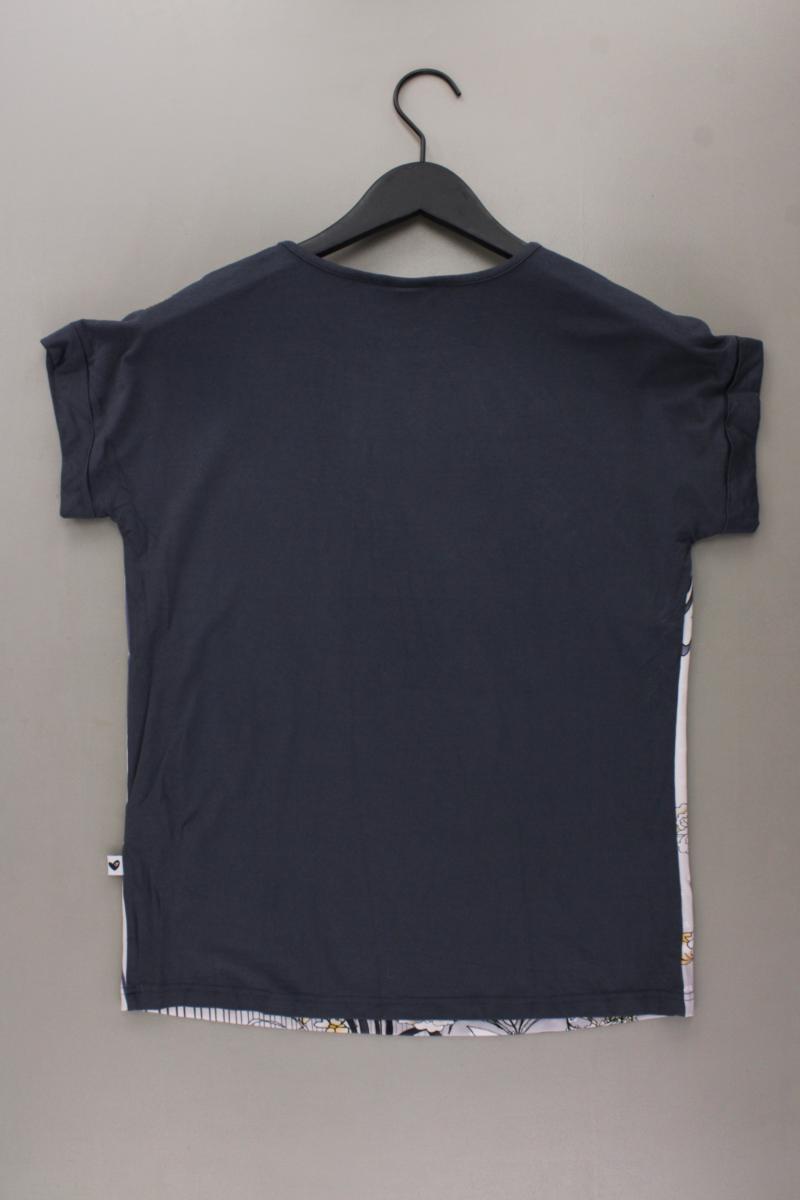 Laura Kent Kurzarmbluse Gr. 36 mit Blumenmuster neuwertig mehrfarbig aus Viskose