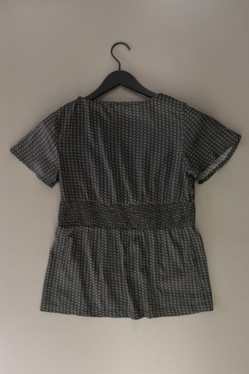 Vero Moda Satin Bluse Gr. S Kurzarm braun aus Polyester