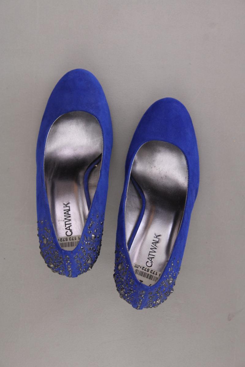 Catwalk Pumps Gr. 37 neuwertig Neupreis: 29,9€! blau