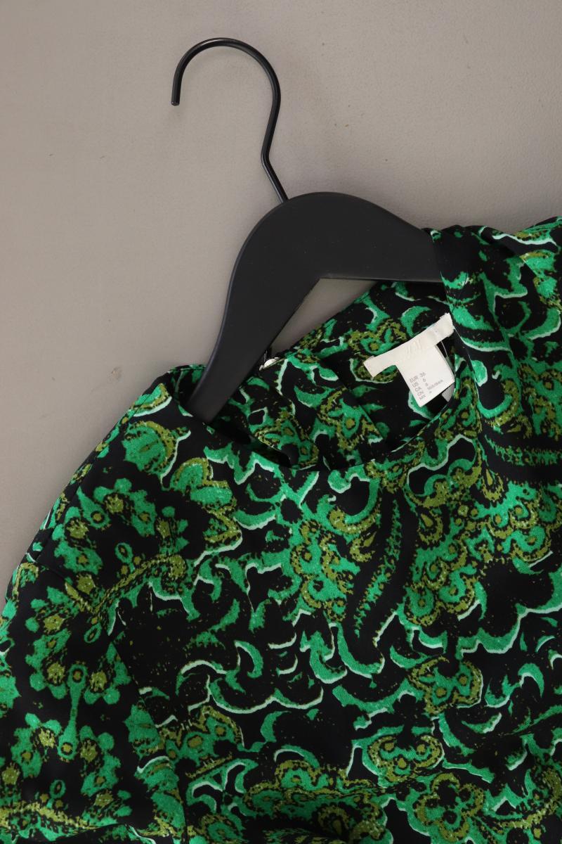 H&M Langarmbluse Gr. 36 3/4 Ärmel grün aus Polyester