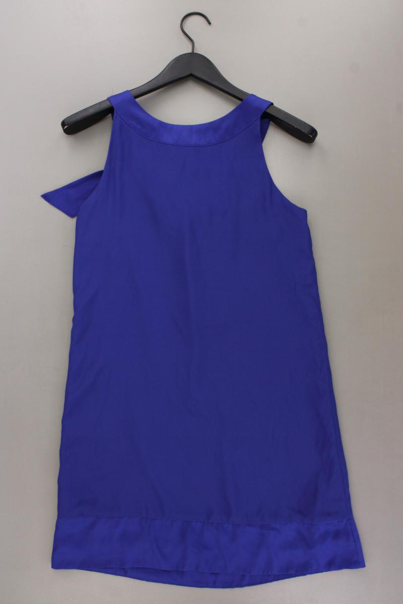 H&M Kleid Royalblau Gr. 36 Ärmellos aus Polyester