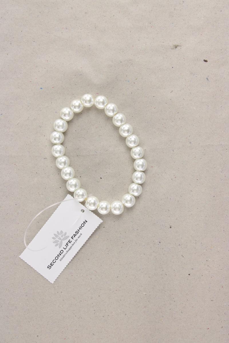 Perlenarmband weiß