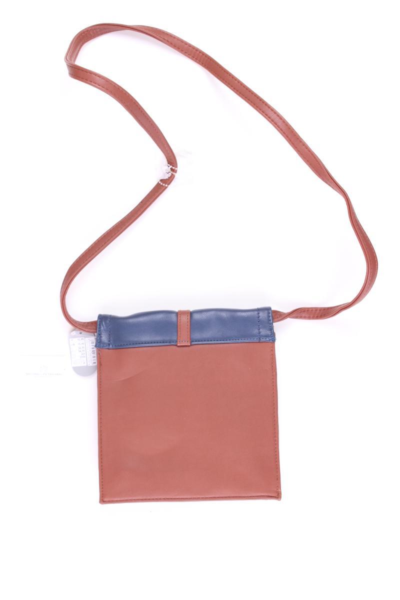 SIX Umhängetasche neu mit Etikett braun aus Kunstleder