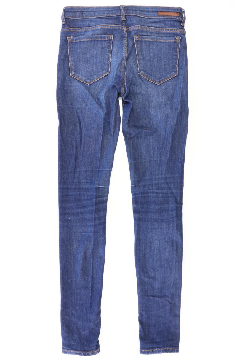 Zara Skinny Jeans Gr. 34 blau aus Baumwolle