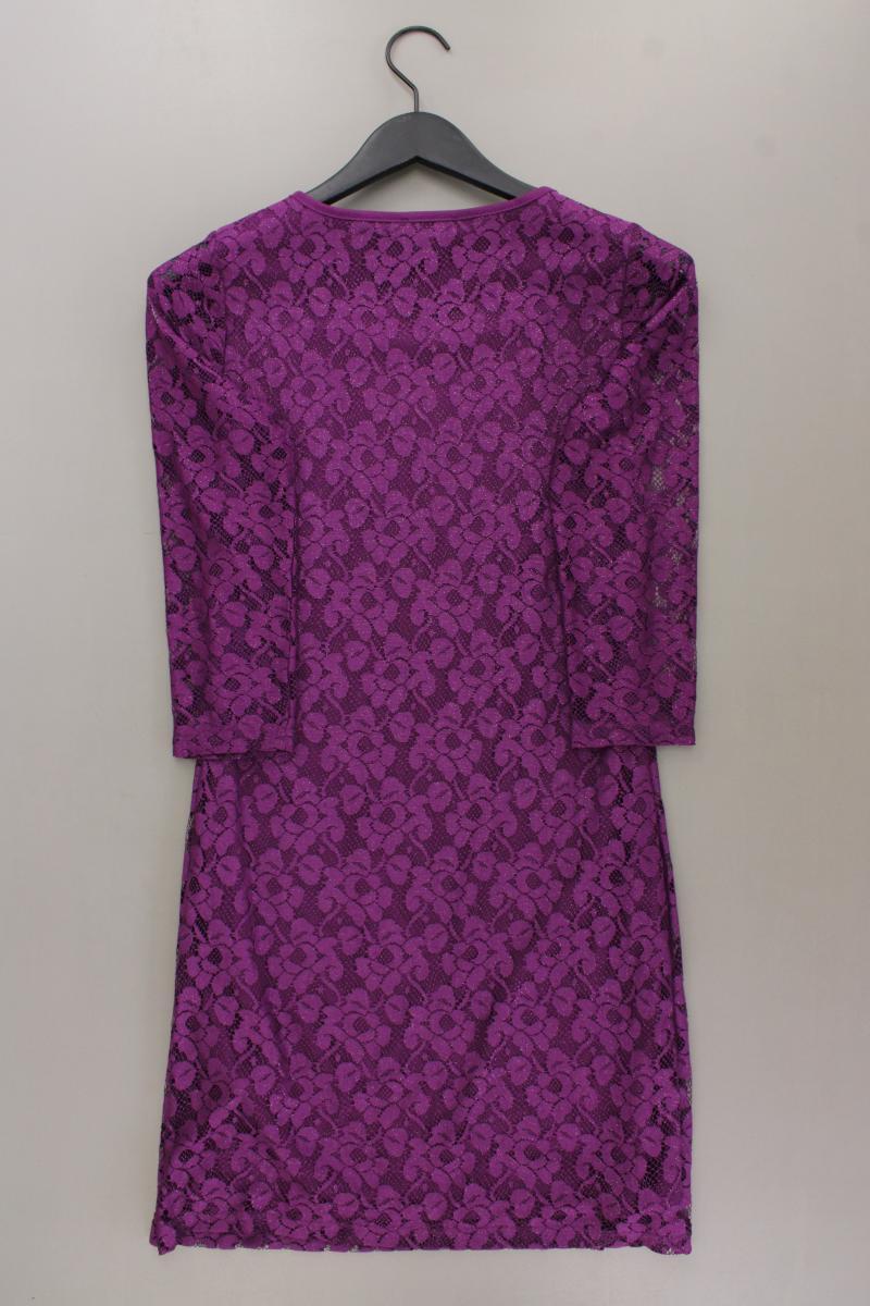 Yessica Spitzenkleid Gr. 32/34 3/4 Ärmel lila aus Polyester