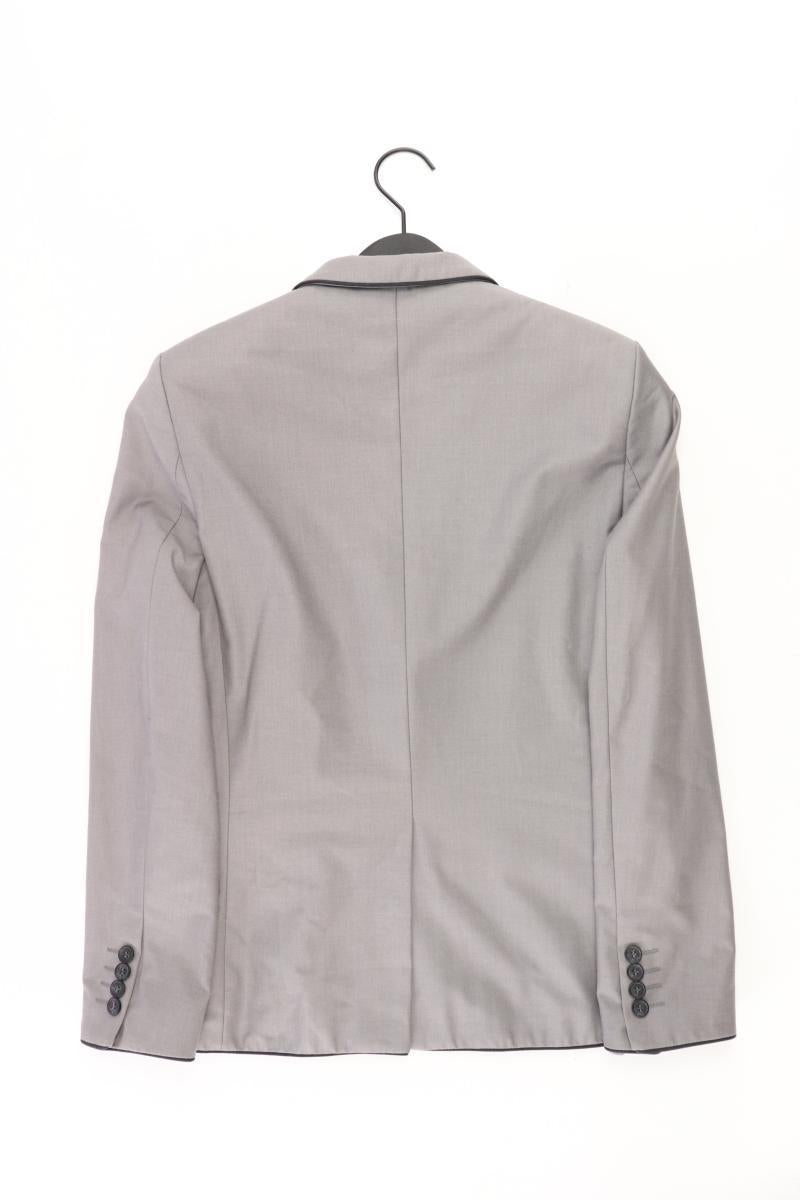 H&M Longsakko für Herren Gr. 46 grau aus Polyester