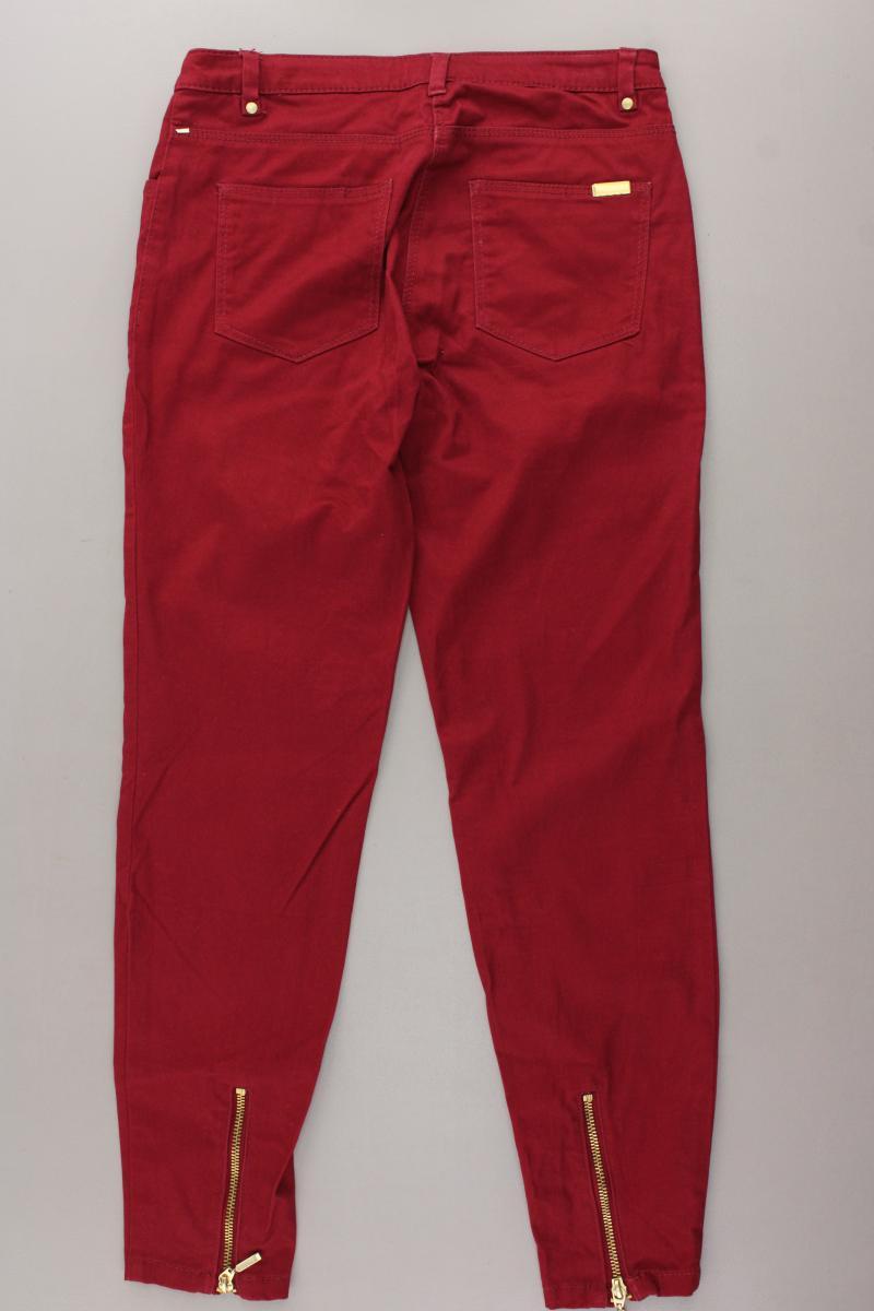 H&M Hose Gr. 34 rot aus Baumwolle