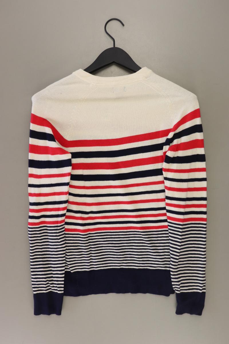 H&M Feinstrickpullover Gr. XS gestreift creme aus Baumwolle