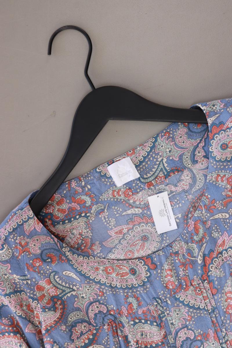 CAMAiEU Regular Tunika Gr. 34 mit Paisleymuster blau aus Viskose