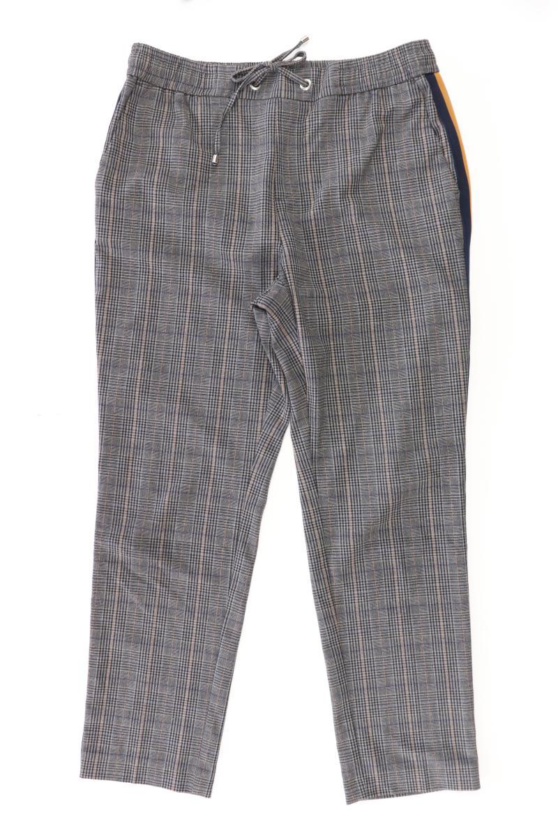 Esprit 7/8 Hose Gr. 36 kariert neuwertig grau aus Polyester