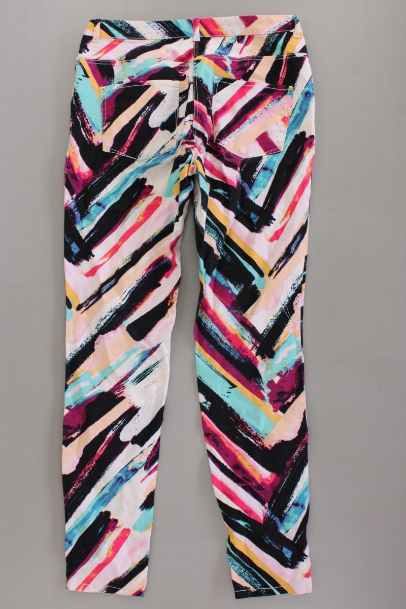 H&M Hose Gr. 38 mehrfarbig aus Baumwolle