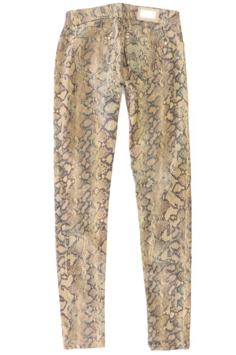 J-Welly Denim Hose Gr. S mit Tierdruck braun aus Baumwolle
