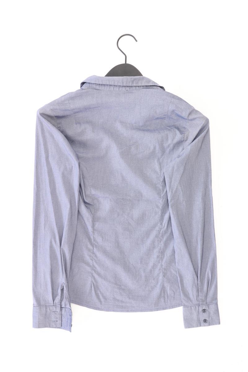 Orsay Langarmbluse Gr. 36 blau aus Baumwolle