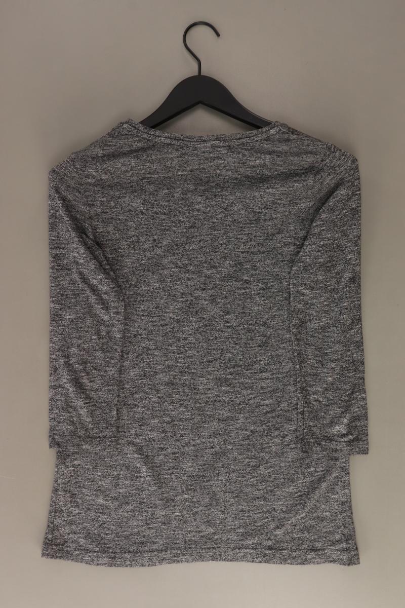 Laura Torelli Shirt Gr. 36/38 3/4 Ärmel grau