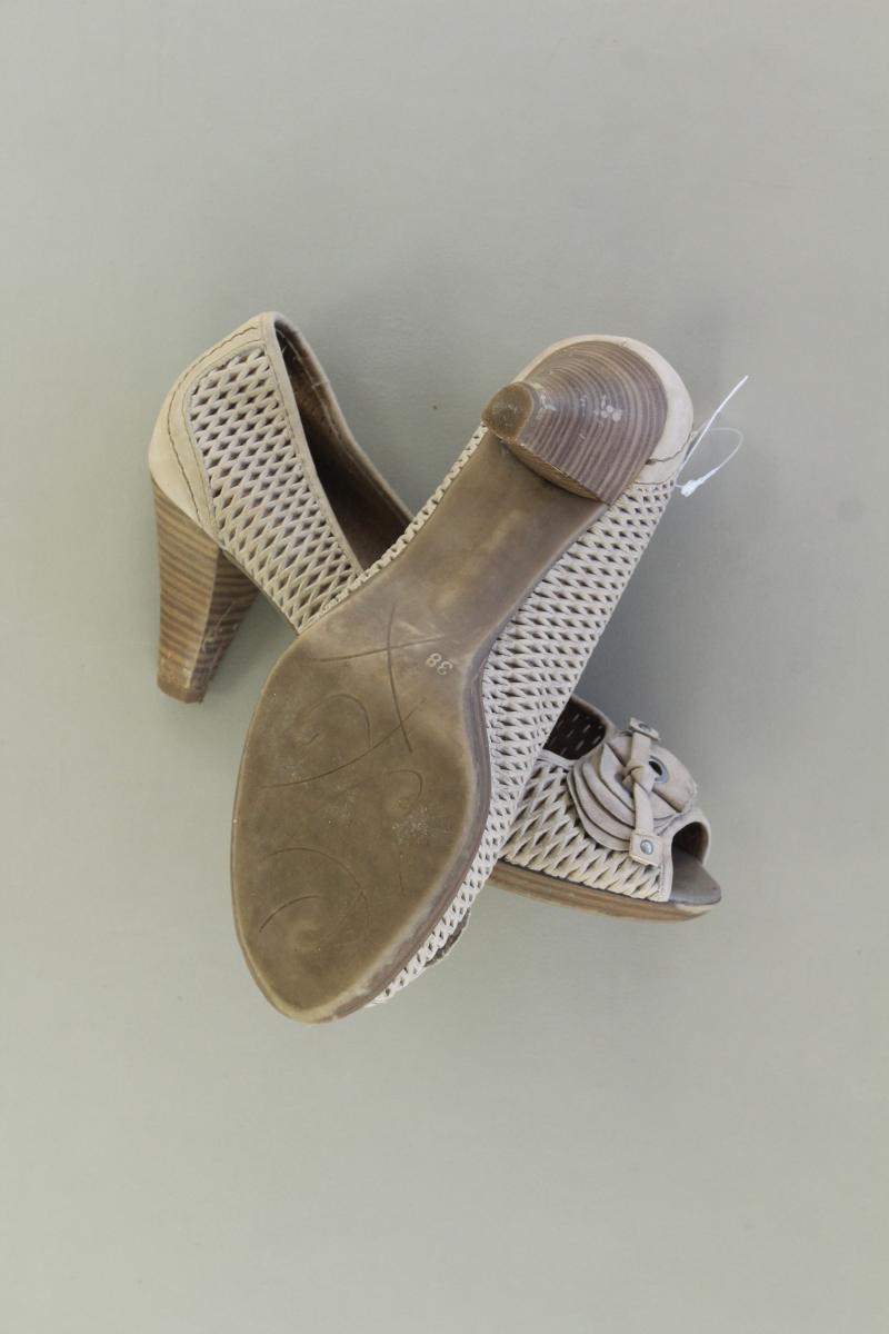 Marco Tozzi Pumps Gr. 38 grau aus Leder