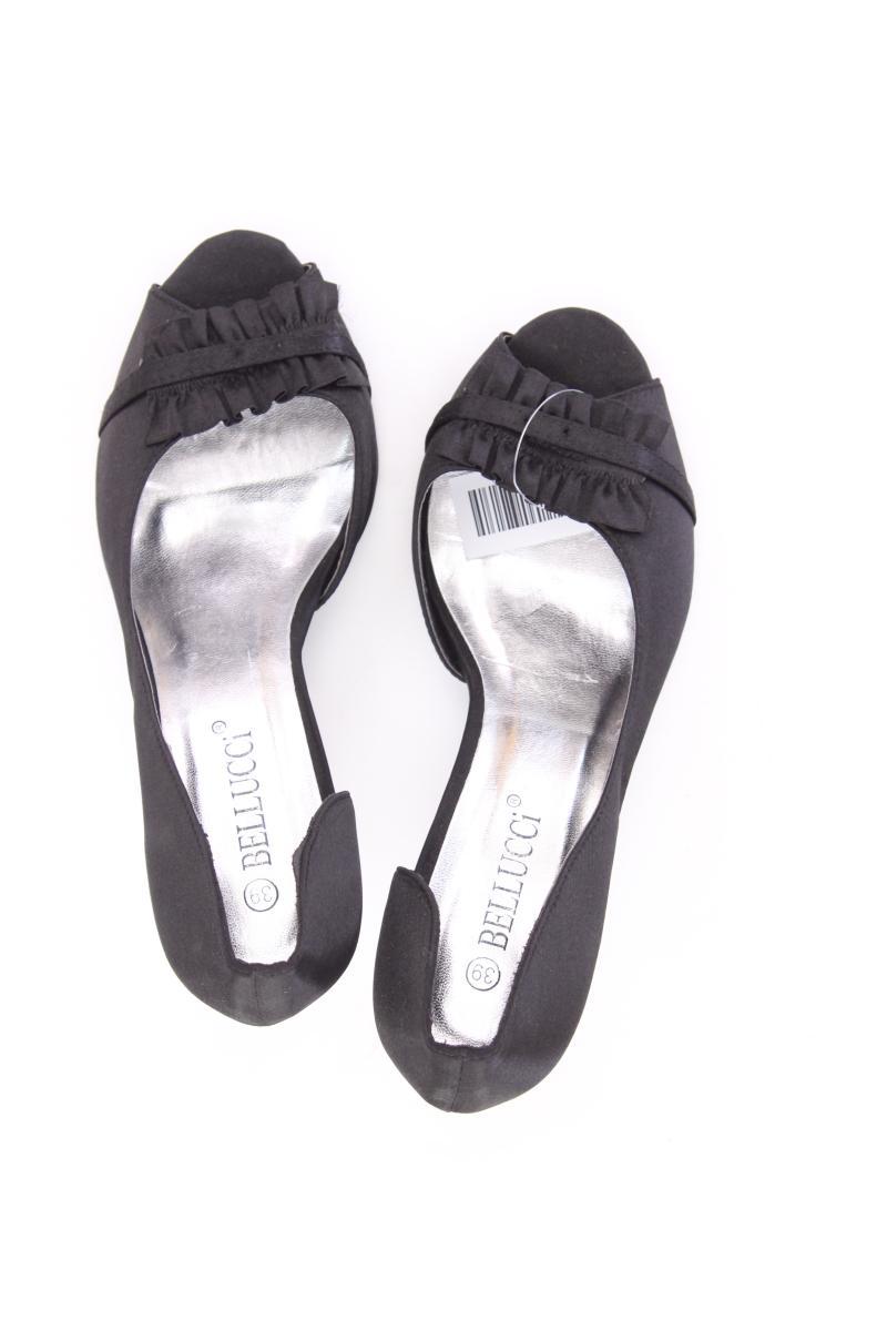 Bellucci Peep Toes Gr. 39 schwarz