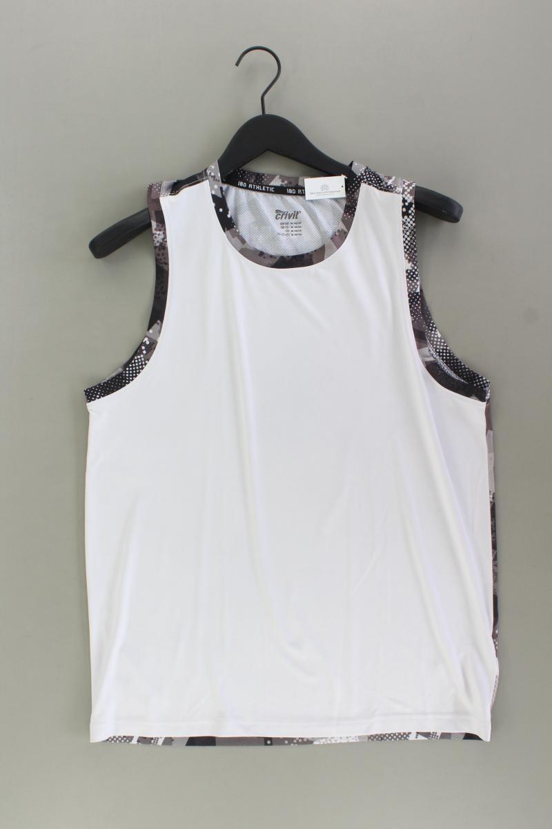 Crivit Sporttop für Herren Gr. 48/50 weiß aus Polyester