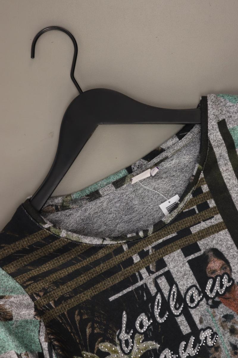 Liberty Printshirt Gr. S Langarm mit Glitzer mehrfarbig aus Polyester