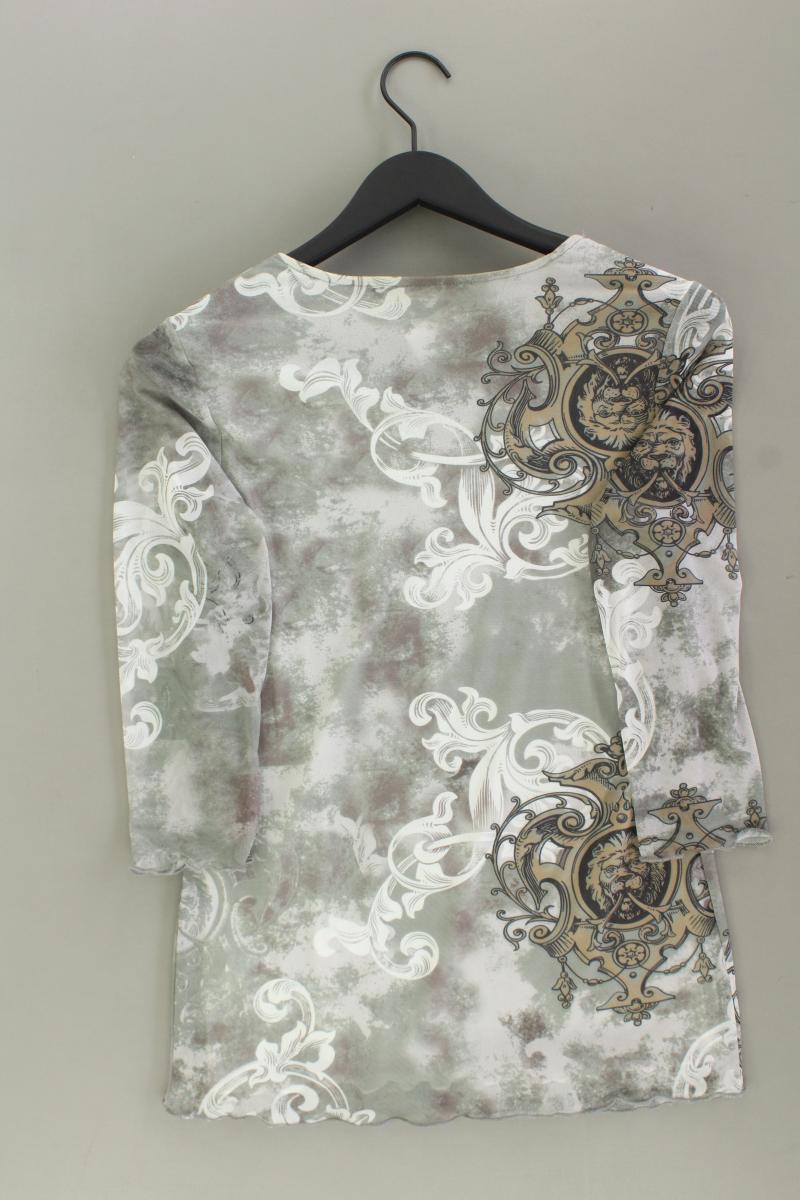 Cosima Printshirt Gr. 38 3/4 Ärmel grau aus Polyester