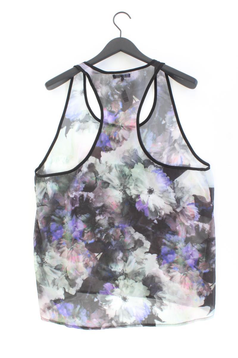 Ärmellose Bluse Gr. 44 mehrfarbig