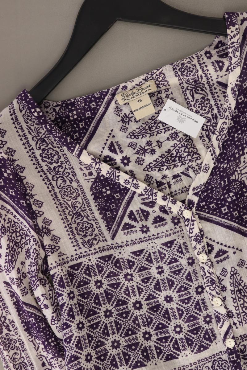Lucky Brand Classic Bluse Gr. XS lila