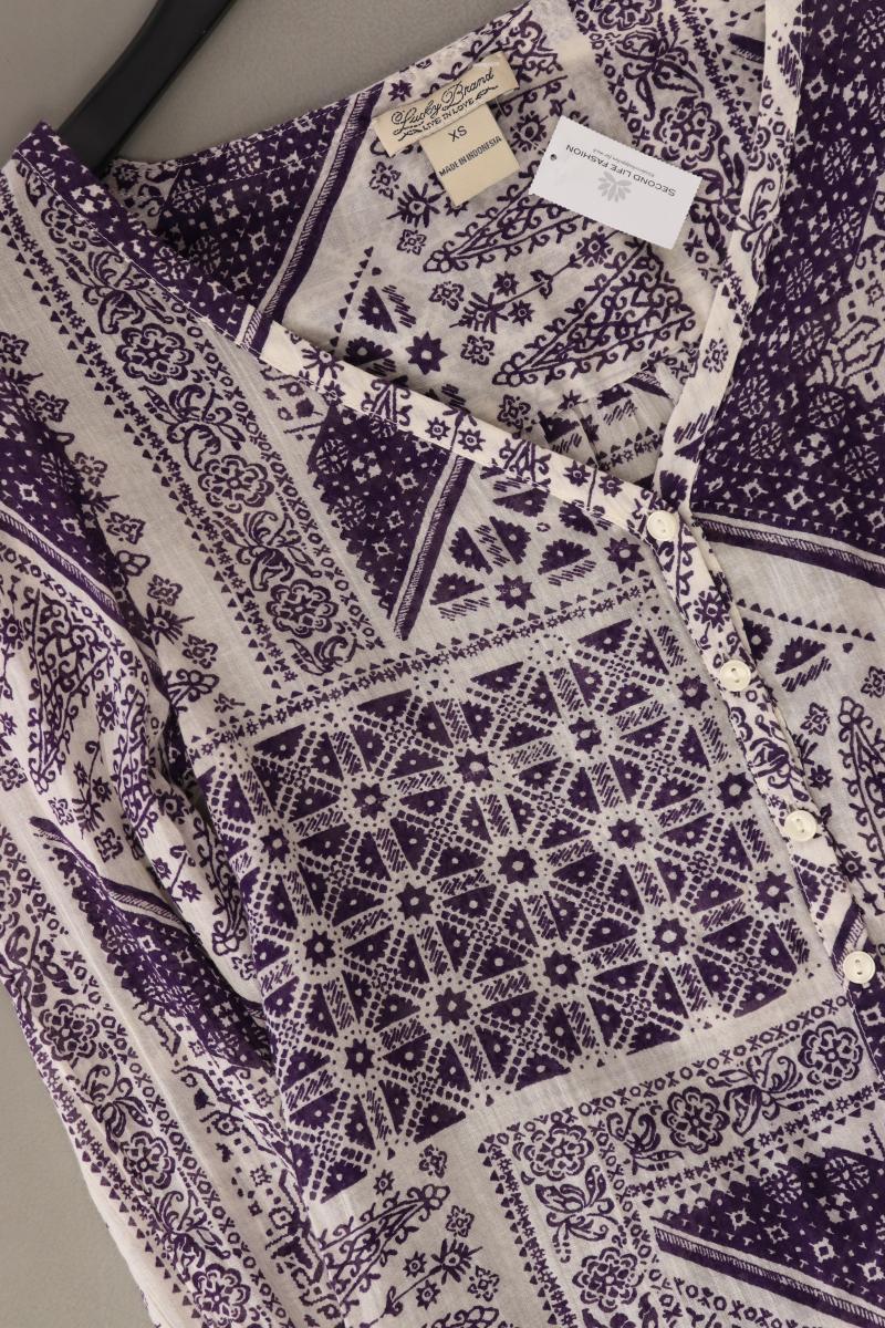 Lucky Brand Classic Bluse Gr. XS lila