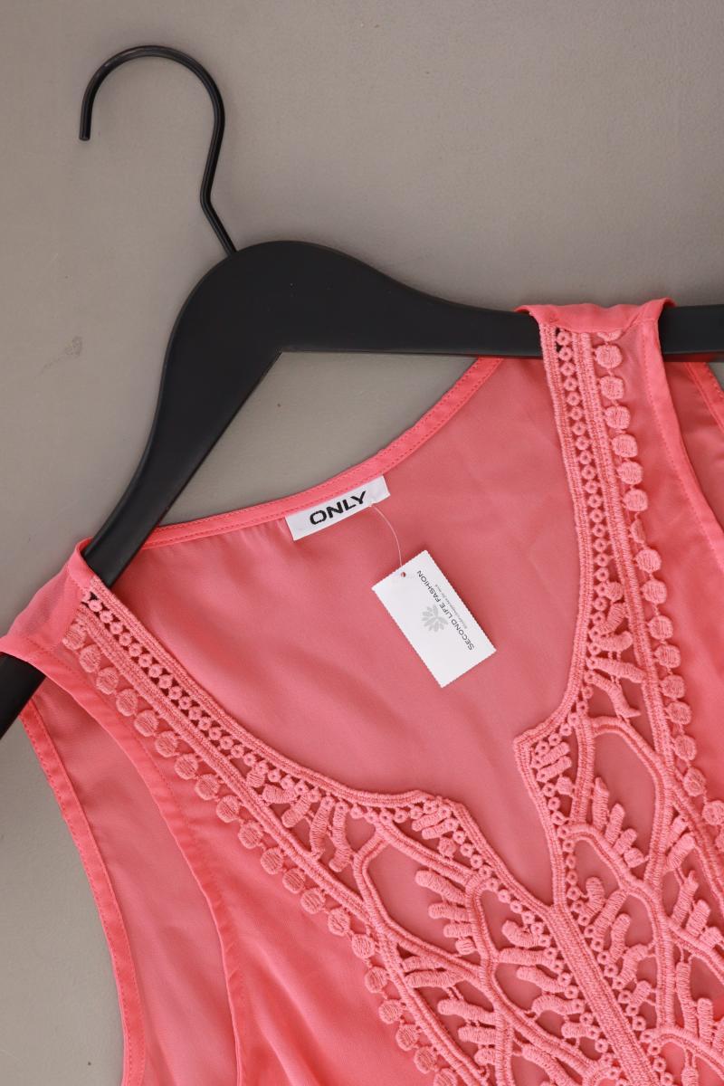 Only Ärmellose Bluse Gr. 34 rosa aus Polyester