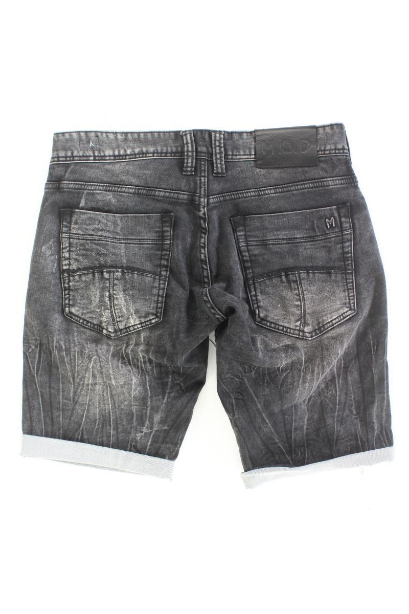 M.O.D Jeansshorts für Herren Gr. S grau aus Baumwolle