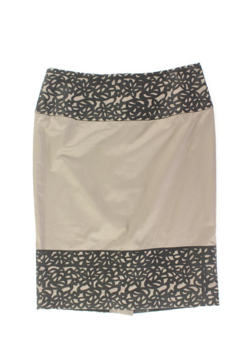 Alba Moda Bleistiftrock Gr. 38 grau aus Baumwolle