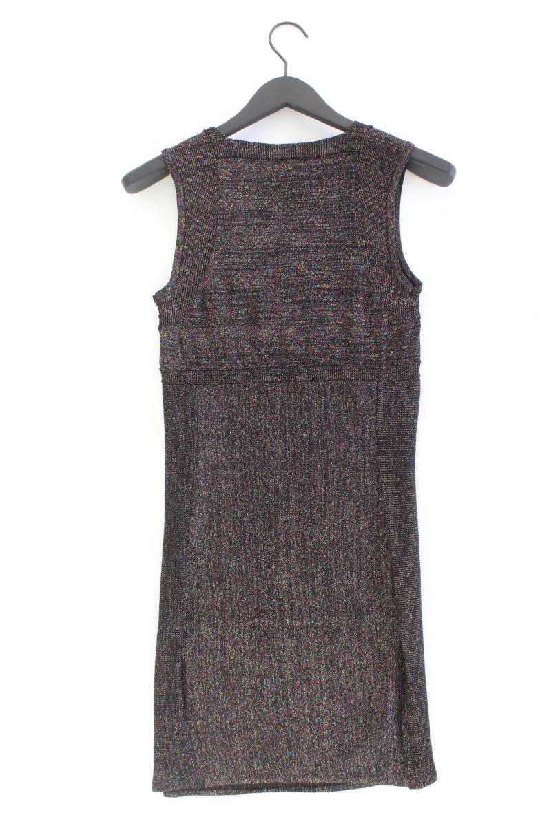 H&M Abendkleid Gr. M Ärmellos mit Glitzer mehrfarbig