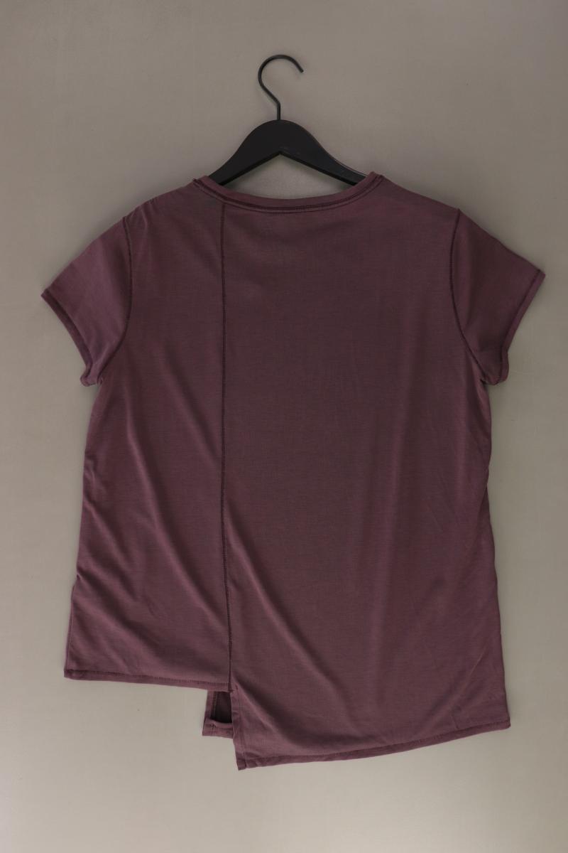 H&M Divided Shirt Gr. M Kurzarm lila aus Modal