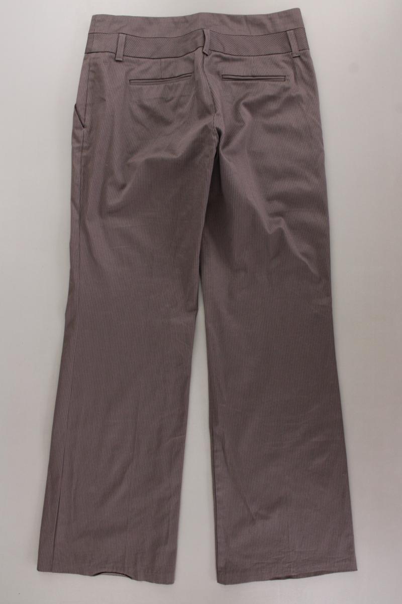 Vero Moda Stoffhose Gr. 38 gestreift braun aus Baumwolle