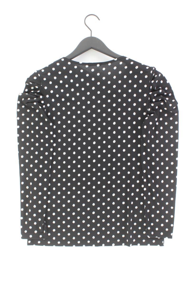 Elena Eden Langarmbluse Gr. 38 schwarz aus Polyester