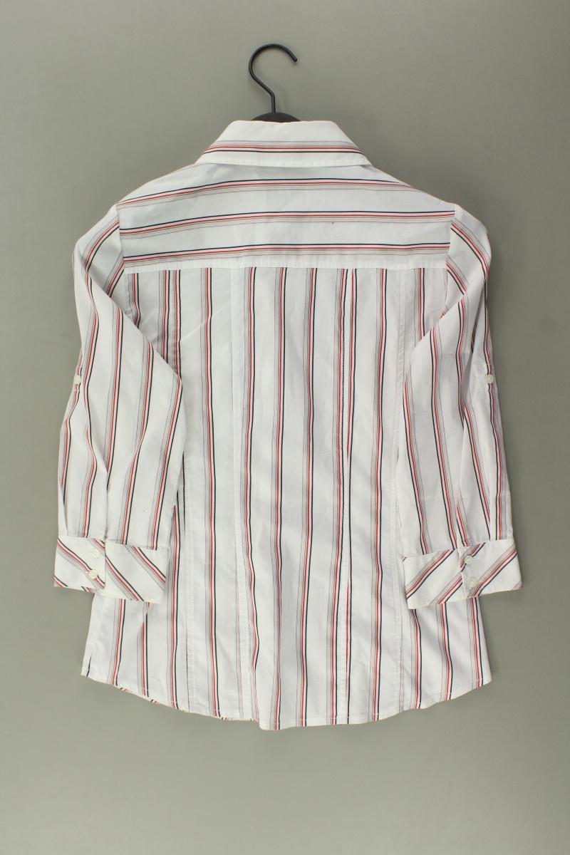 Miss H. Bluse Gr. 38 gestreift 3/4 Ärmel mehrfarbig aus Baumwolle