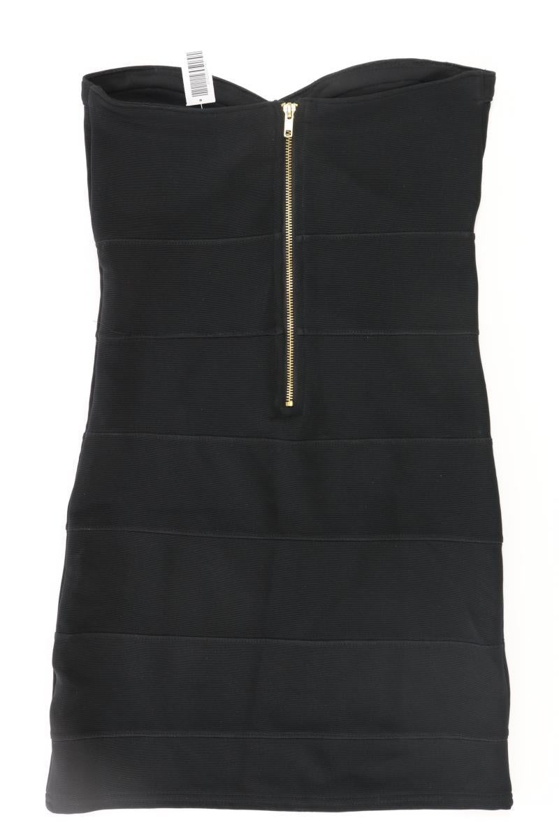 Review Bandeaukleid Gr. S Ärmellos schwarz aus Polyester