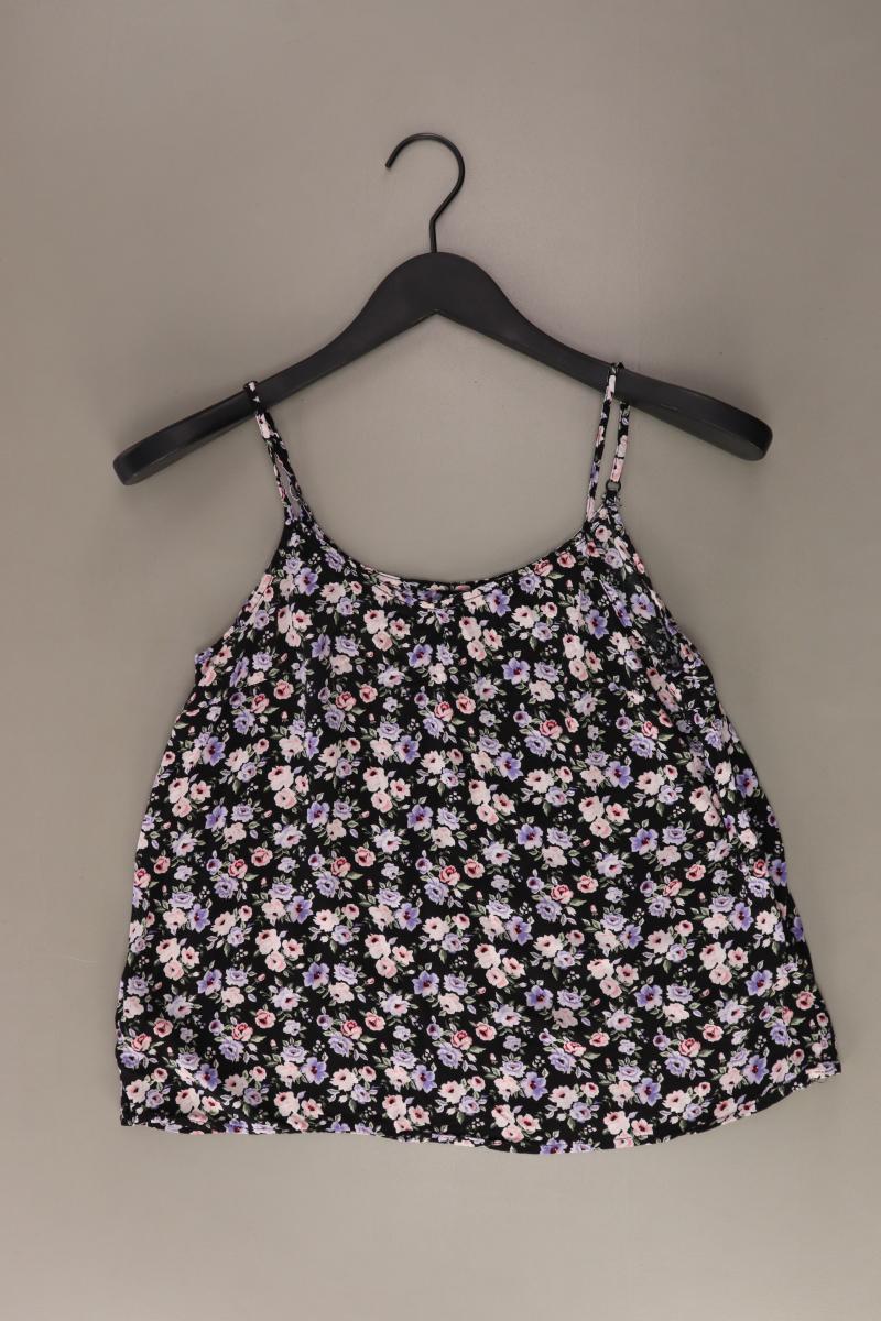 Divided by H&M Top Gr. 36 mit Blumenmuster mehrfarbig aus Viskose