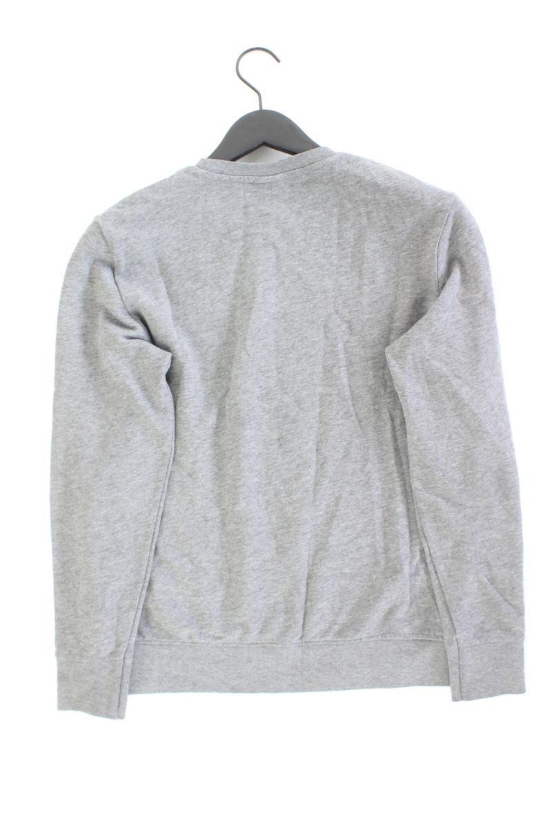 H&M Feinstrickpullover für Herren Gr. S grau aus Baumwolle