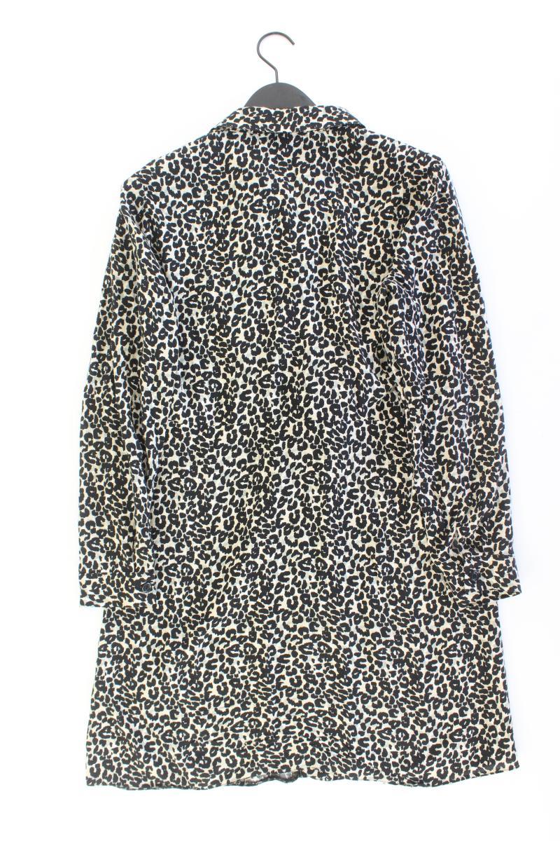Langarmkleid Gr. 42 mit Tierdruck braun