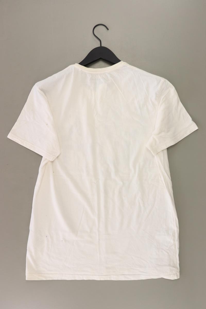 T-Shirt für Herren Gr. XXL Kurzarm creme aus Baumwolle