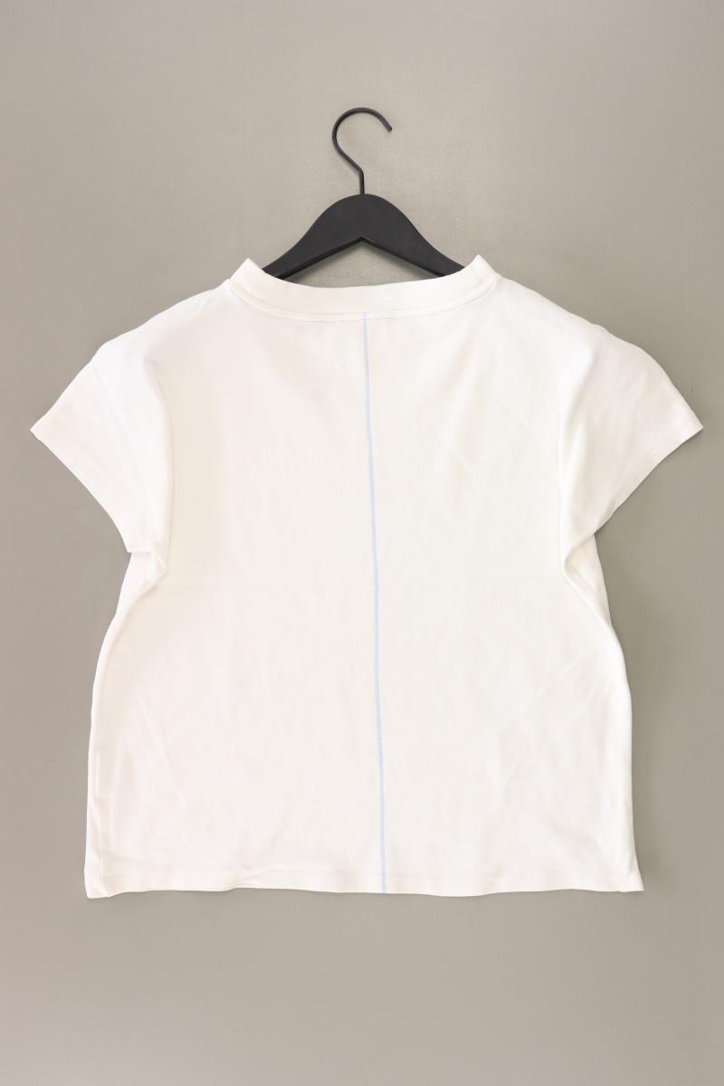 Street One Printshirt Gr. 38 Kurzarm weiß