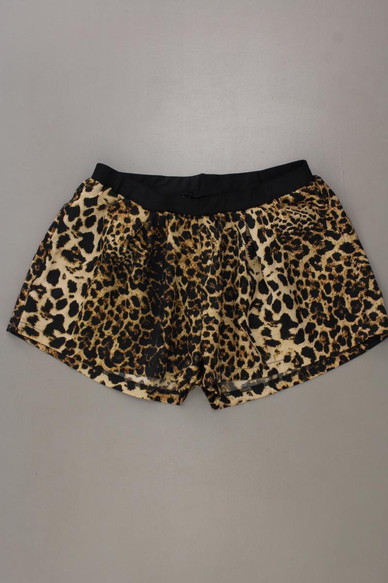MED Shorts Gr. S mit Tierdruck braun aus Polyester