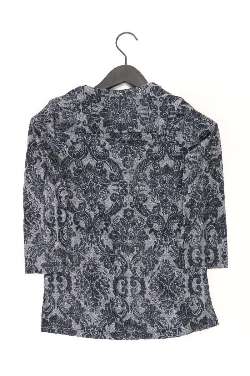 munich freedom Bluse Gr. L 3/4 Ärmel grau aus Baumwolle