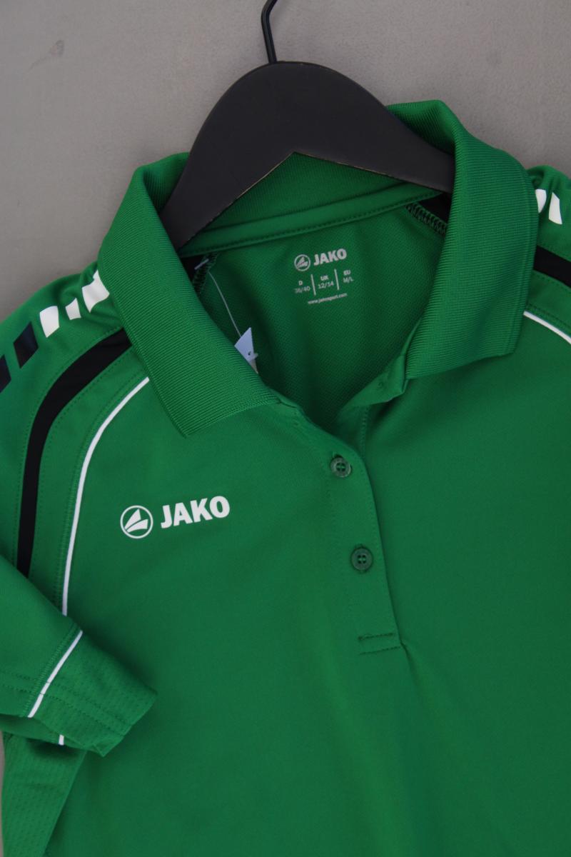 Jako Sportshirt Gr. 38/40 Kurzarm grün aus Polyester