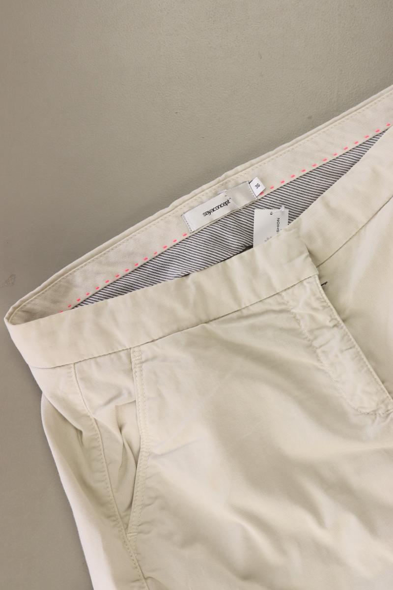 soyaconcept Rock Gr. 36 creme aus Baumwolle