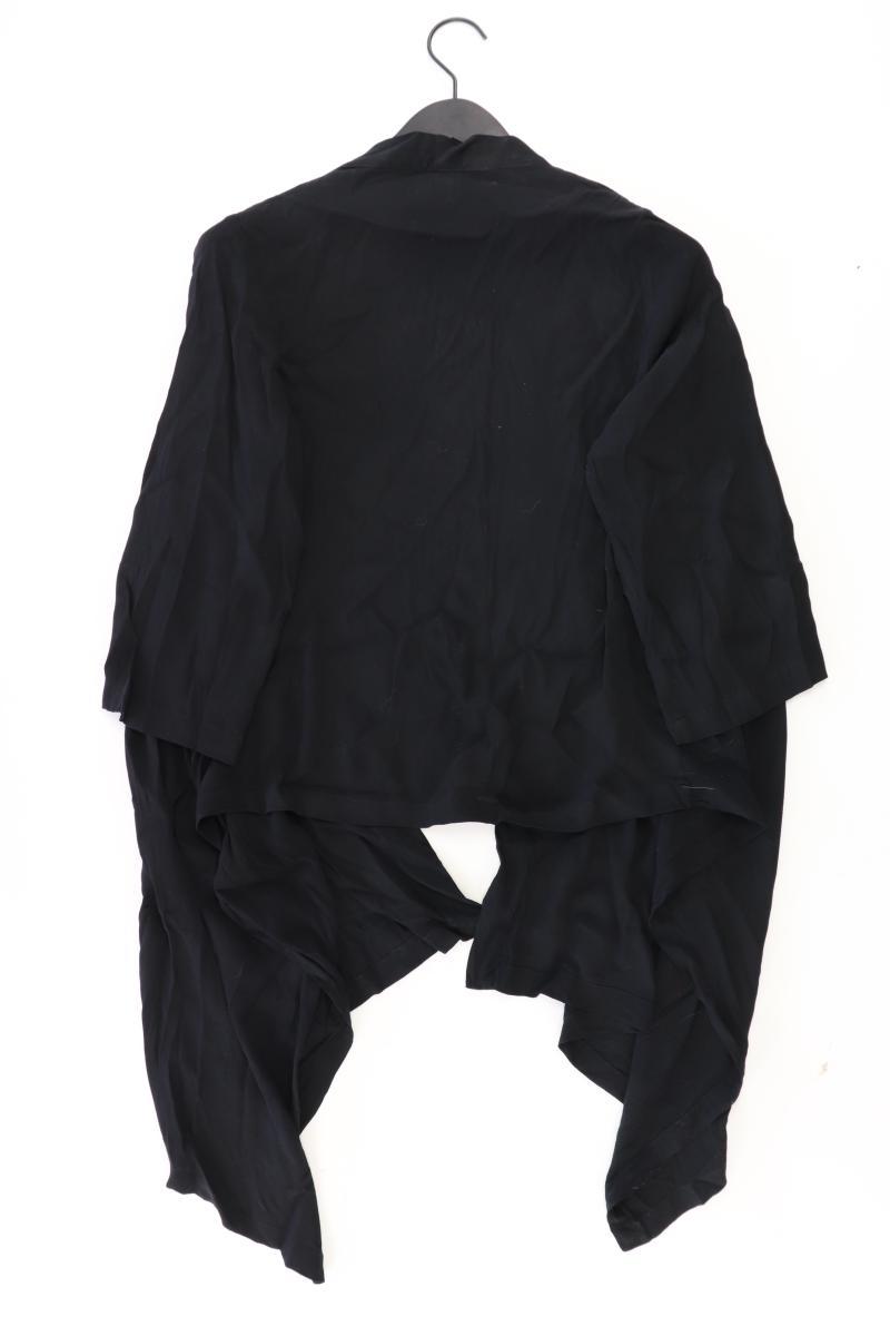 Asos Strickjacke Gr. 38 3/4 Ärmel schwarz aus Polyester