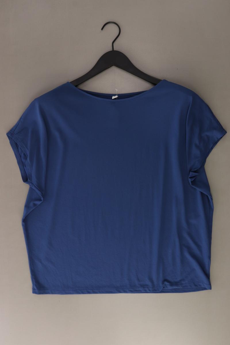 Uniqlo T-Shirt Gr. XL Kurzarm blau aus Polyester